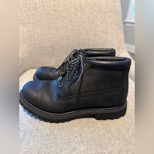 Timberland Nellie Black Waterproof Chukka Boots Women’s 6 EUC
